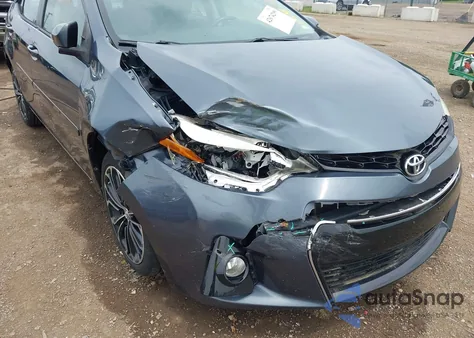 2014 Toyota Corolla S Plus z USA, uszkodzony, nr VIN 2T1BURHE2EC062336